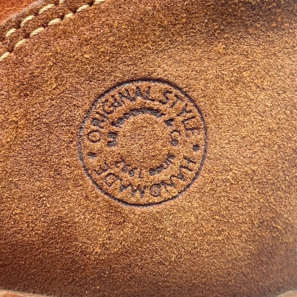 Original Style Kelden Boots Mens 8 Brown Leather Hand Crafted Side Zip Cap Toe main image 11